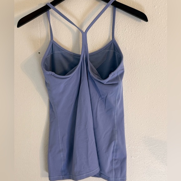 Lululemon Power Y Tank Luon 
Blue purple  Size 8 - Picture 3 of 4